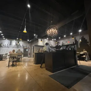 Inside