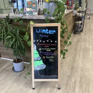 Winter Menu
