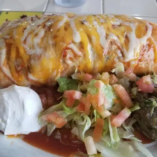 Deluxe Veggie Burrito