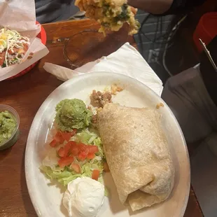 Deluxe Vegetarian Burrito