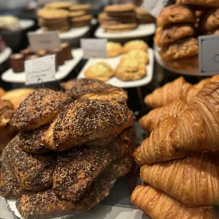 bagels, food