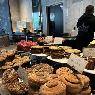 variety of pastries