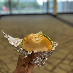 The California breakfast sandwich, yummy!