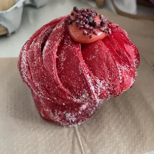 Strawberry Cruffin