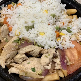 Pollo Saltados