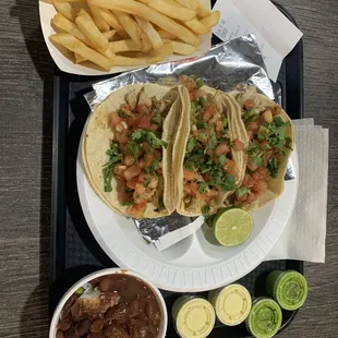tacos, food