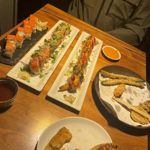 Crunchy Rainbow Roll