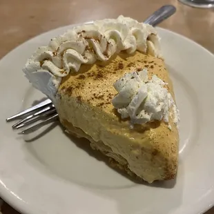 Pumpkin chiffon pie