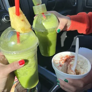 Green Juices #1 and #9