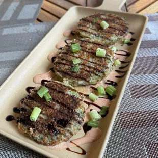 Fried green tomatoes