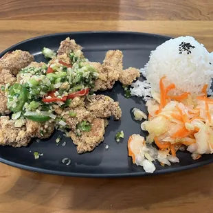 Peppercorn Chicken w/ Rice