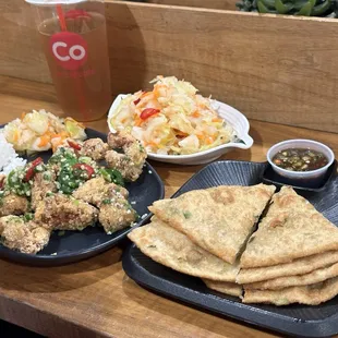 salads, food
