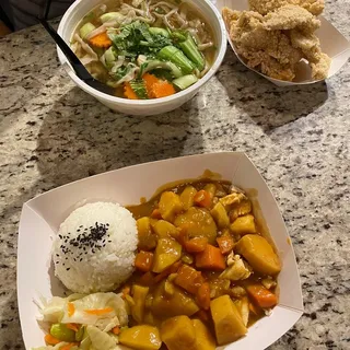 Pork Chop Noodle Soup