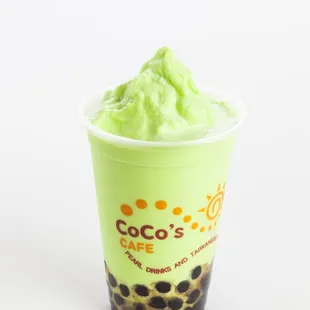 Honeydew Smoothie with Pearls