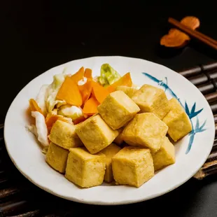 D7 fried tofu
