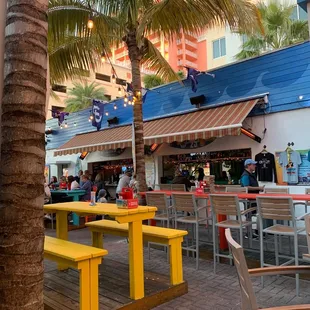 tables and benches
