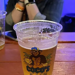 a pint of beer