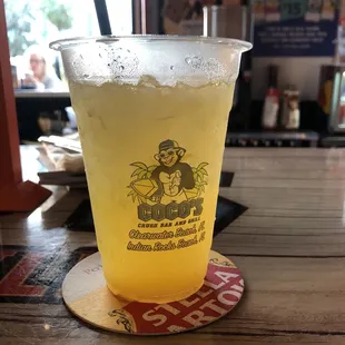 Orange Crush with freshly squeezed orange juice