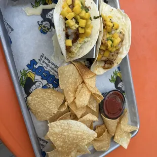 Fried Grouper Tacos