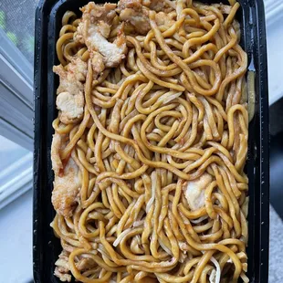 chicken lo mein