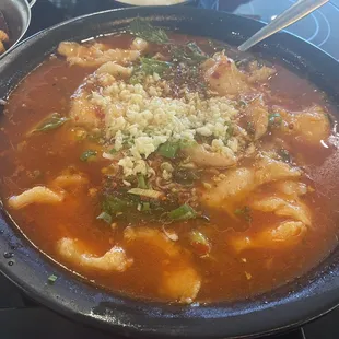 Poached Fish in Chili Oil