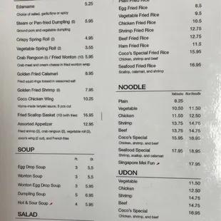 Menu 10-21
