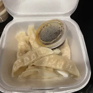 Free steamed dumplings