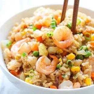 Shrimp fried rice