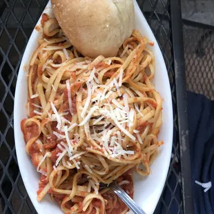 Spaghetti and Meatballs