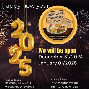 Happy new year 
Thank you for your support