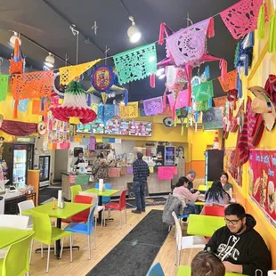 Seating area at Coco's Place