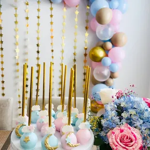 Twinkle little star Cake pops