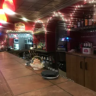 romantic bar area