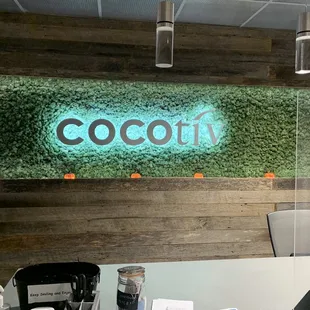 Entry reception area