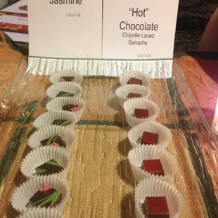 Tasting size.