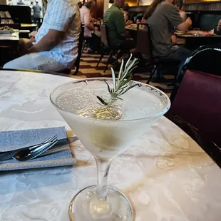 Olive Oil Martini