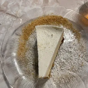 Omg. Lemon cheesecake.. A must! I bit it before I could snap the photo!