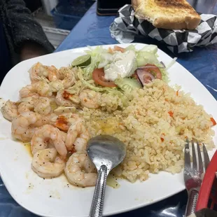 Camarones al mojo de ajo