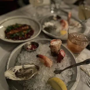 DineLA Seafood tower