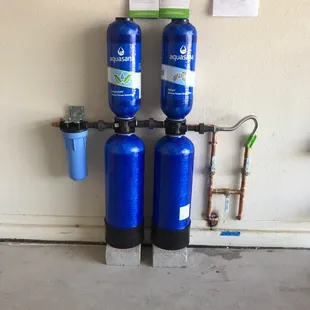 Water conditioner installation