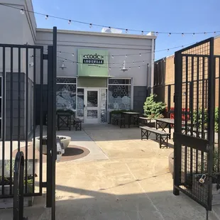 Entrance / patio