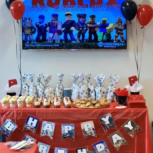 Roblox-theme Birthday Party