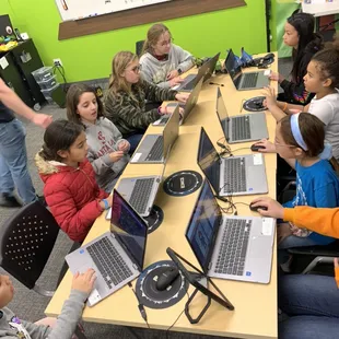 Girl&apos;s coding ‍