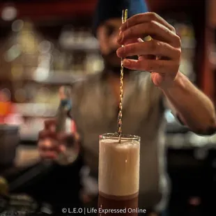 Gin Fizz Craft Cocktail