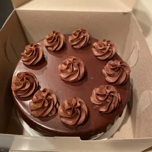 Oh My G'Nache! cheesecake