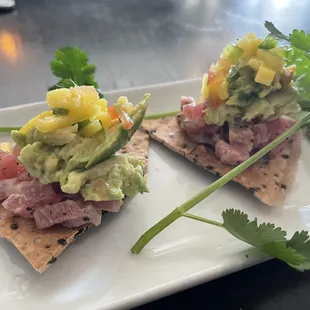 Ahi Tostadas