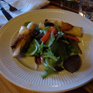 Crab Cake Wrapped Sugar Cane