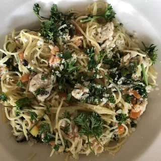 Grilled Chicken Angel Hair