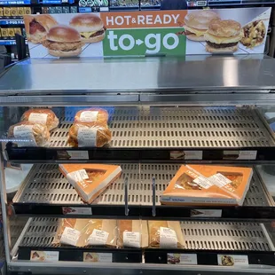 a hot - ready to - go display