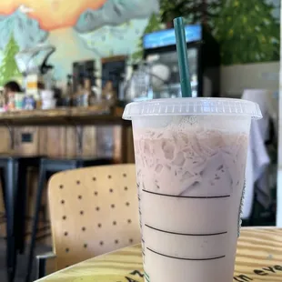 Coffee #1 Iced Chai Latte  delicious, just didn't use my brain and ordered a cold coffee....